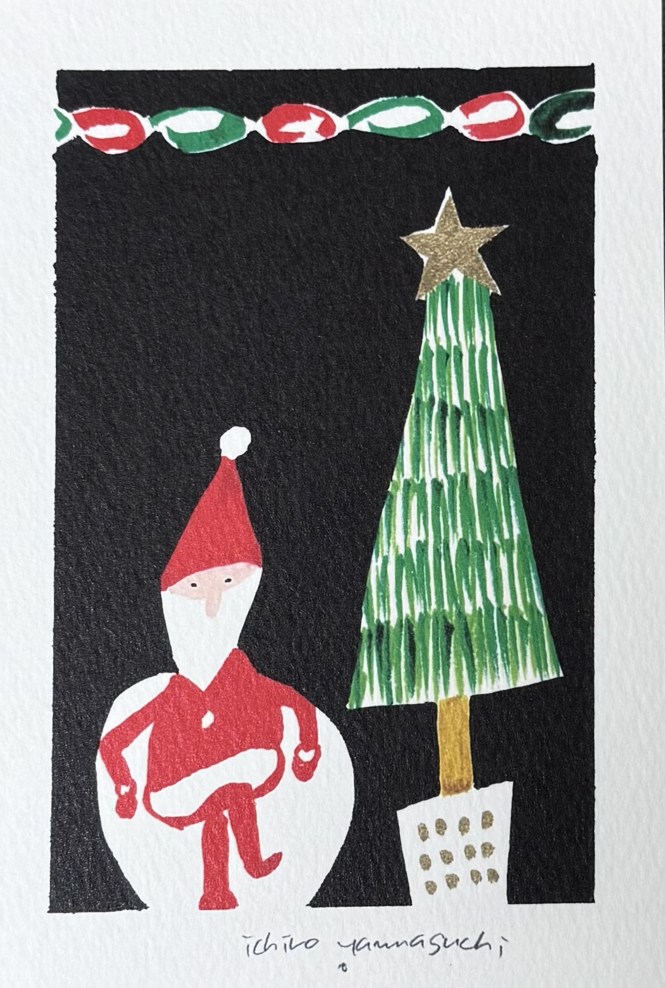 【オリジナル商品】山口一郎さんのクリスマスカードを数量限定で販売しています